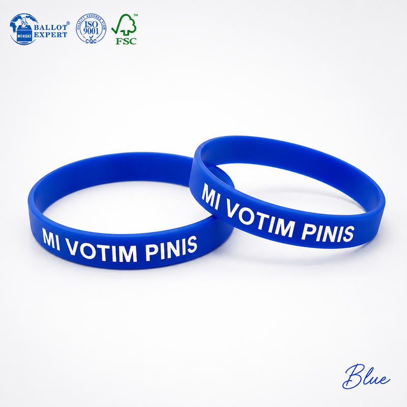 Campaign Wristband with Wraparound Message 2