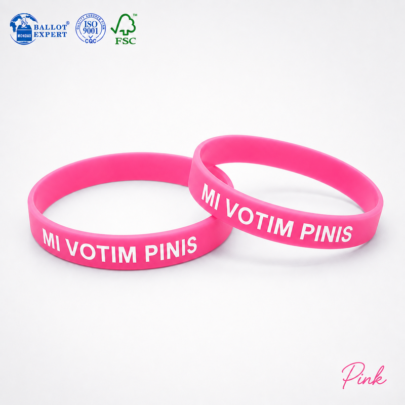Campaign Wristband with Wraparound Message 3
