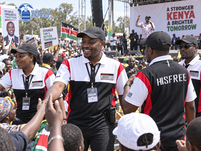 How Kenya Campaign Staff Polo Shirts Work Behind the Rally